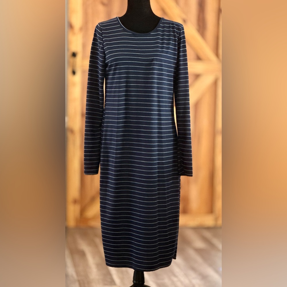 Long Sleeve Midi Dress Large
